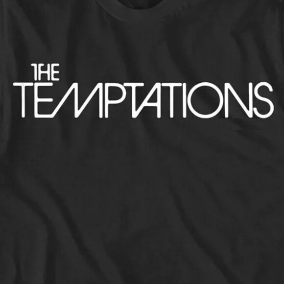The Temptations Logo T-Shirt Soul Motown RB Band Fan Gift Graphic Tee 05 - Picture 2 of 5